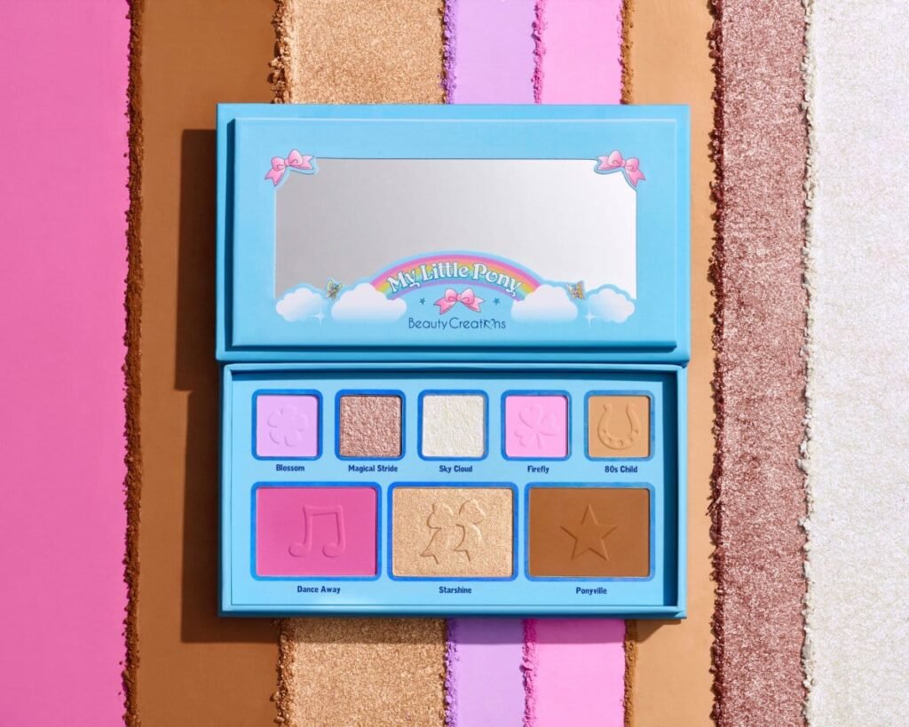 My Little Pony X Beauty Creations - Paleta De Sombras Y Rostro - Lost in the Clouds